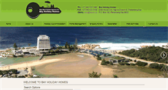 Desktop Screenshot of bayholidays.co.za
